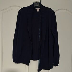 Cardigan navy blue banana republic